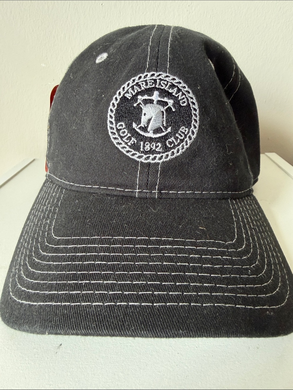 Bare Island Golf Club Embroidered Black Baseball Cap